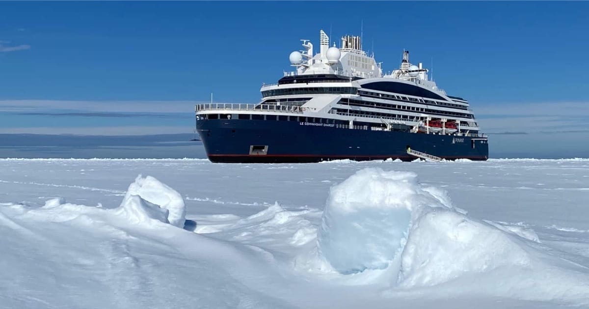 Ponant's ship reaches Arctic's most remote point