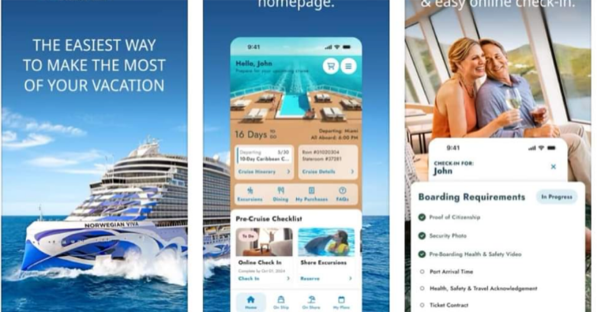 NCL unveils new app for seamless cruise planning