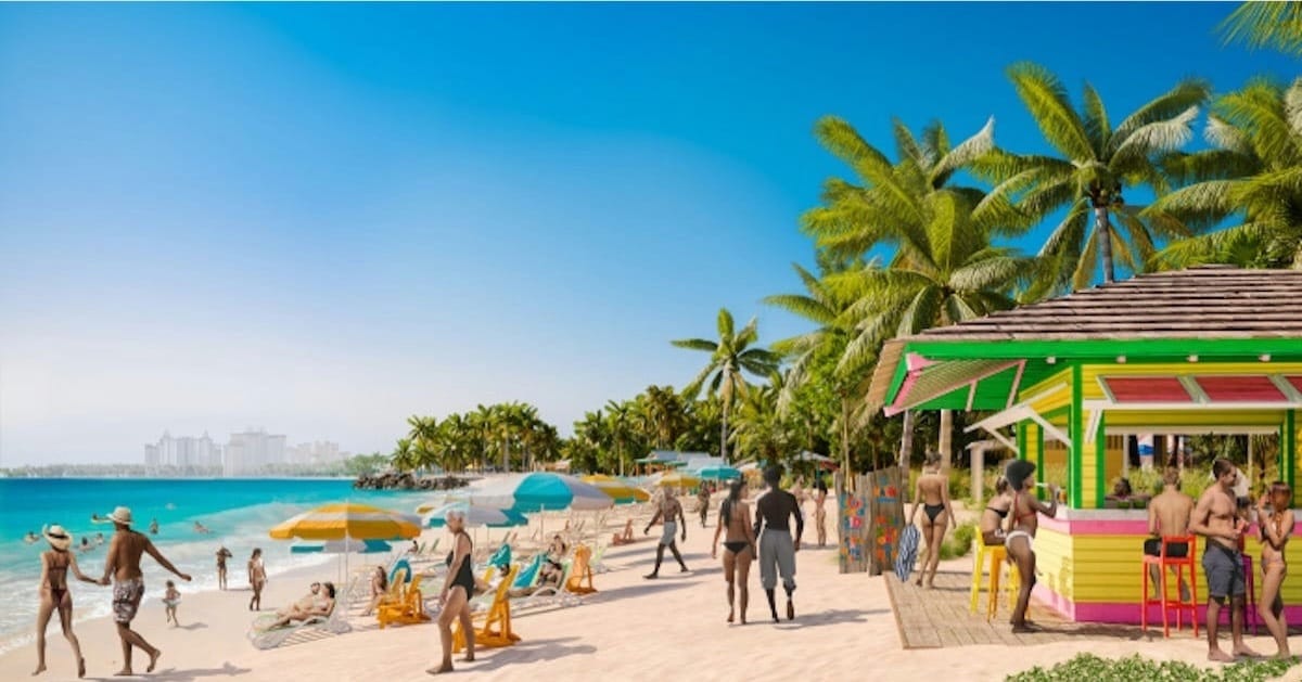 Royal Caribbean's eco-friendly beach club opens 2025