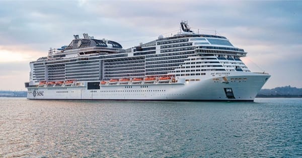 MSC Cruises targets 15% emission reduction by 2026